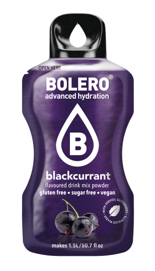 zakje bolero blackcurrant - 1 x 9g