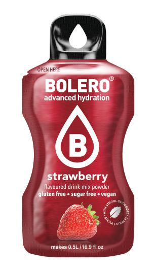 1 doos bolero sticks strawberry - 12 x 3g