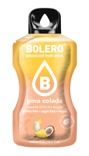 1 doos bolero sticks pina colada - 12 x 3g