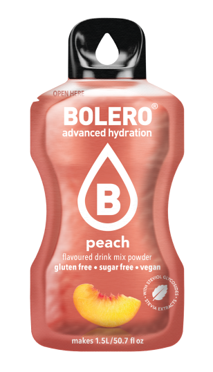 zakje bolero peach - 1 x 9g