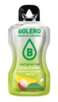 1 doos bolero iced green tea mango and lychee - 24 x 8g