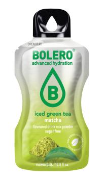 1 doos bolero iced green tea matcha - 24 x 8g